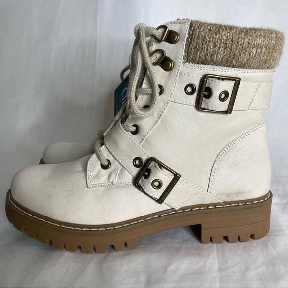 Cliffs by White Mountain Women's Marlee Lace-up Boots Size 7M - Picture 10 of 11